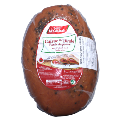 Cuisse de dinde fumée au poivre (kg)