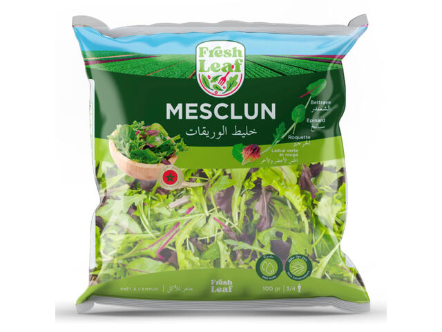 Mixed baby salad leaves 250 g (U)