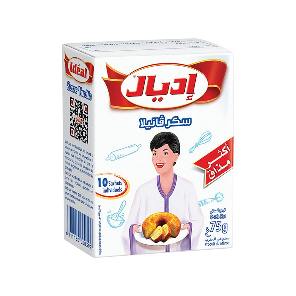 سكر فانيليا عبوة 10 وحدات (U)