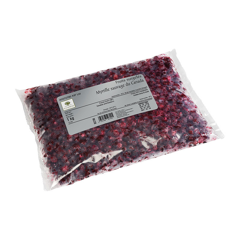 Frozen blueberries (kg)