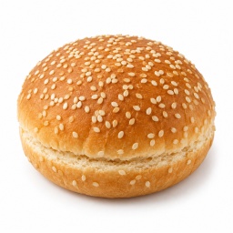 [LP-1046] Round sesame sandwich bun